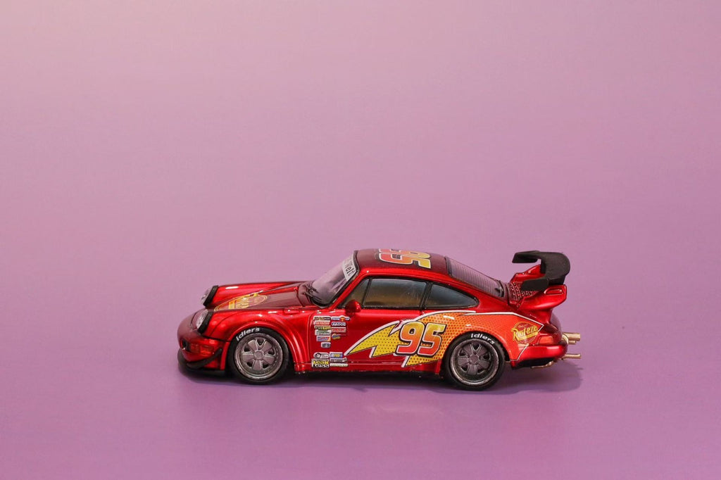 modelcar 1:64 RWB Lightning McQueen Livery Diecast Model.