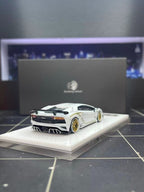 Rotating Wheel RW 1/64 Rowen Aventador S Diecast Model.