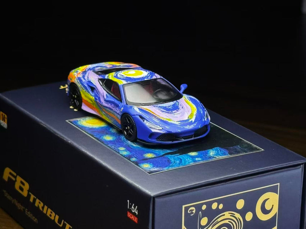 Karium 1/64 Ferrari F8 Starry Night Edition