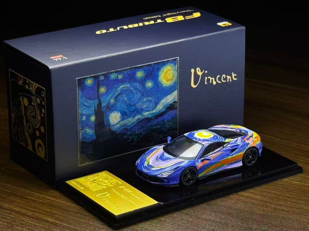 Karium 1/64 Ferrari F8 Starry Night Edition