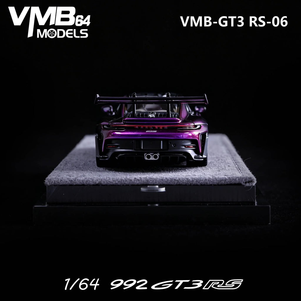 VMB 1/64 Porsche 992 GT3 RS GT PHANTOM PURPLE
