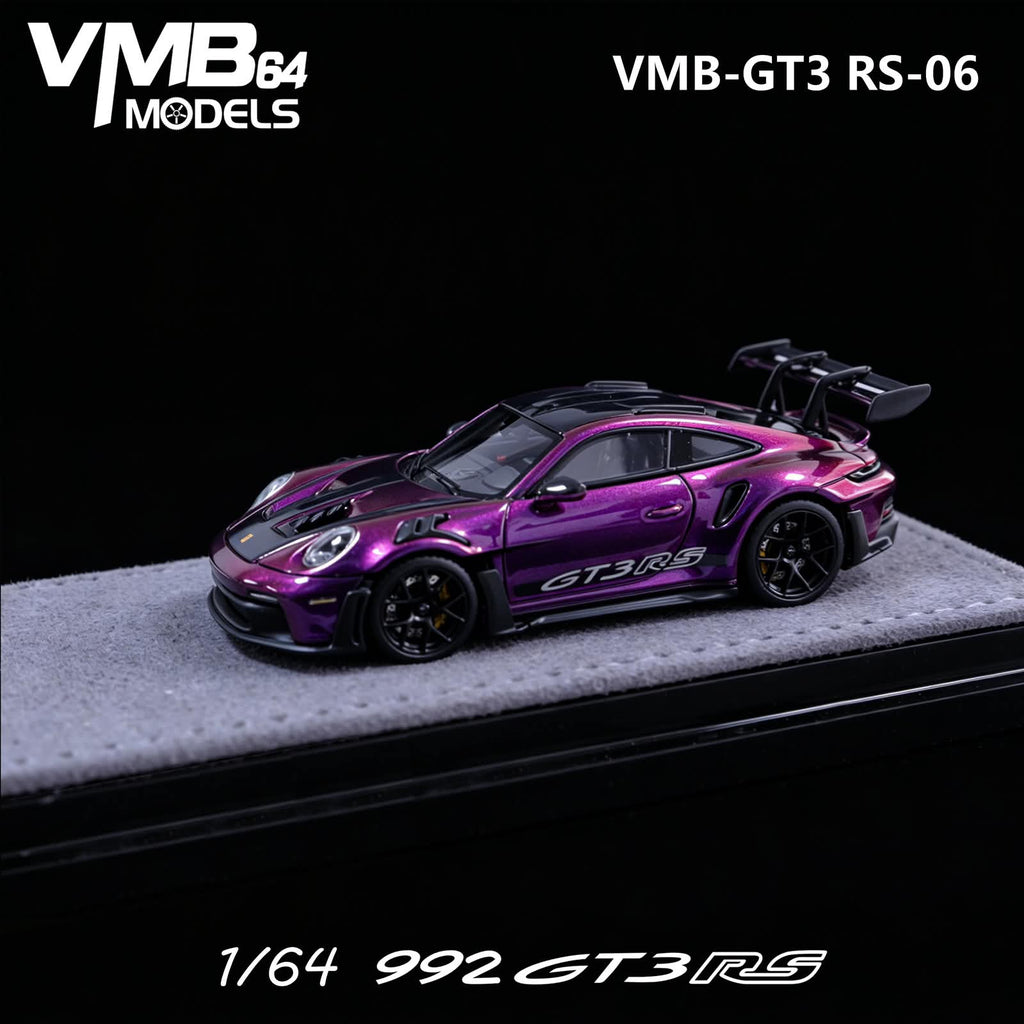 VMB 1/64 Porsche 992 GT3 RS GT PHANTOM PURPLE