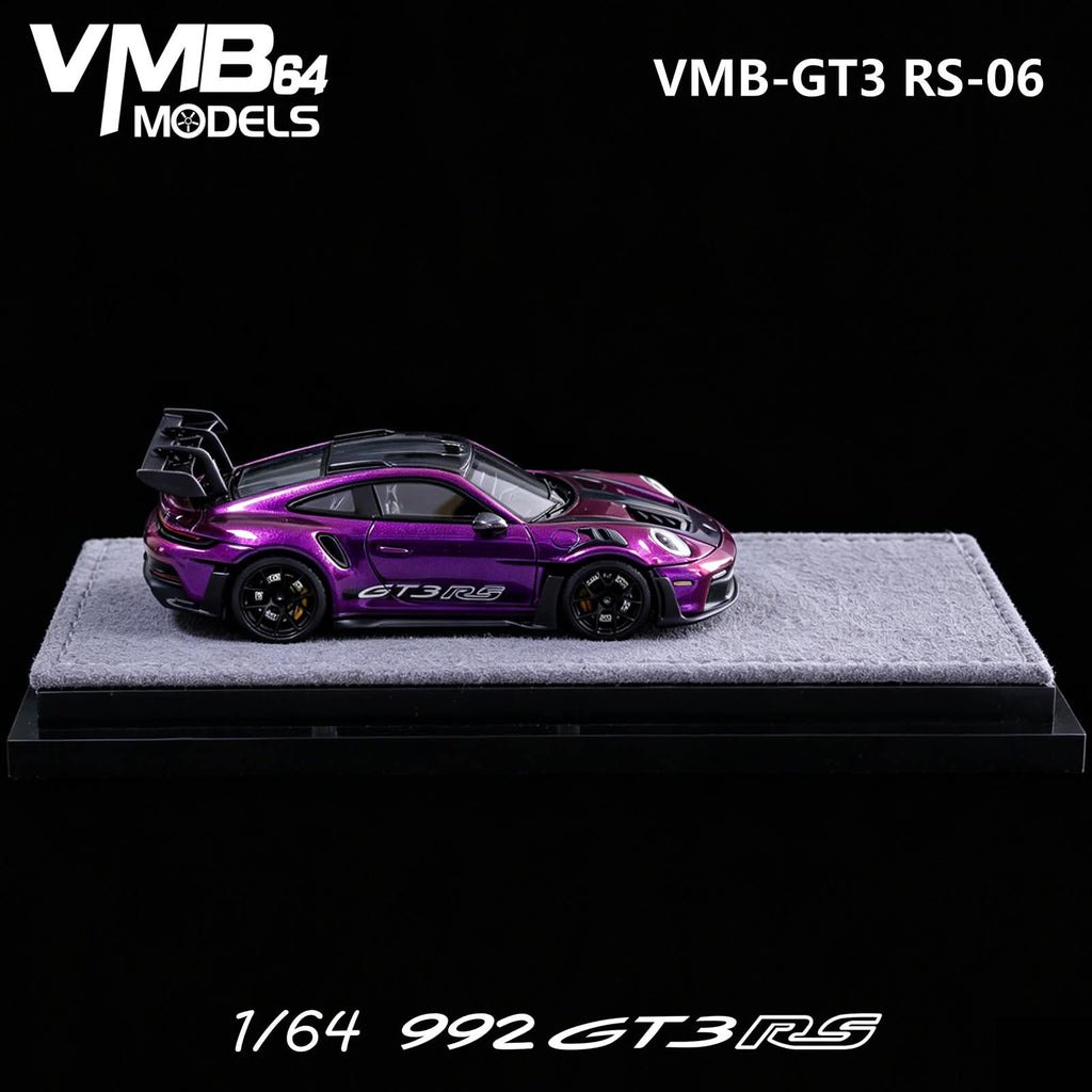 VMB 1/64 Porsche 992 GT3 RS GT PHANTOM PURPLE