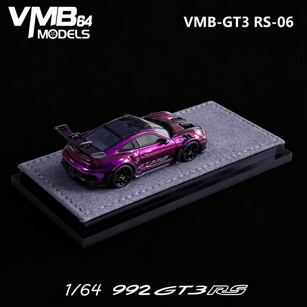 VMB 1/64 Porsche 992 GT3 RS GT PHANTOM PURPLE