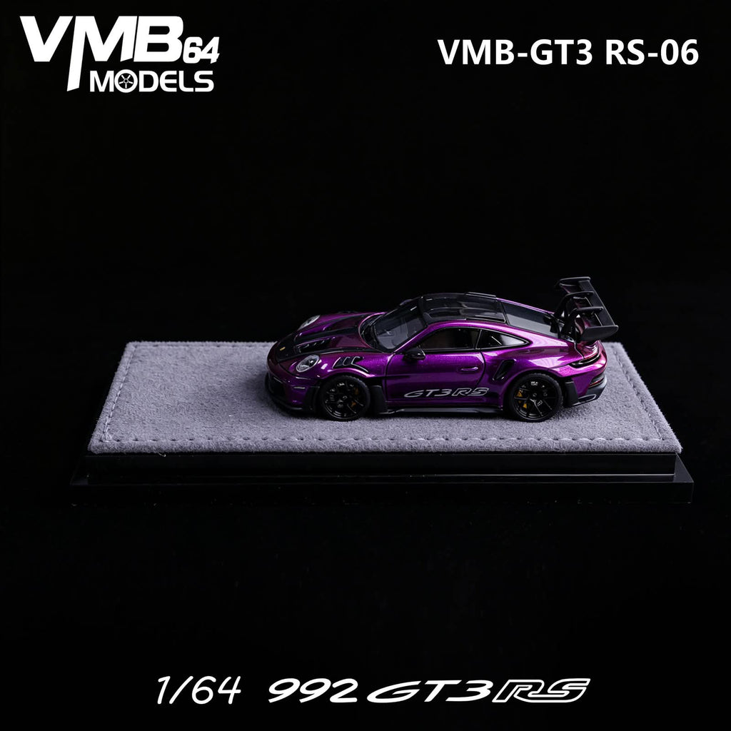 VMB 1/64 Porsche 992 GT3 RS GT PHANTOM PURPLE