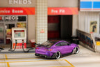 Street Weapon 1:64 BMW G82 M4 Widebody Modified Diecast Model.