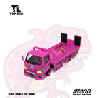 TOP LUX TL 1/64 H300 Flatbed Transport Trailer