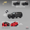 CM MODEL Toyota Sequoia Midnight Black