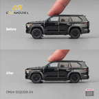 CM MODEL Toyota Sequoia Midnight Black