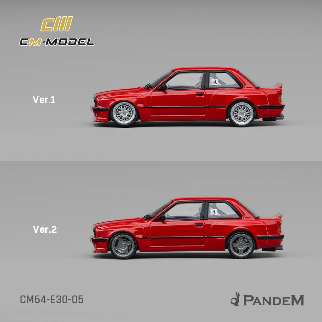 CM MODEL Pandem M3E30 Bright Red