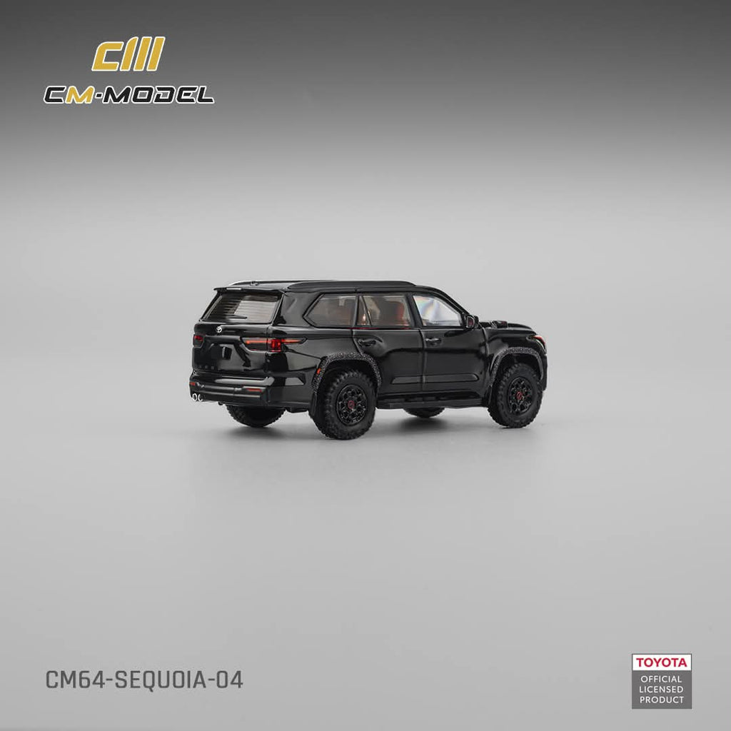 CM MODEL Toyota Sequoia Midnight Black