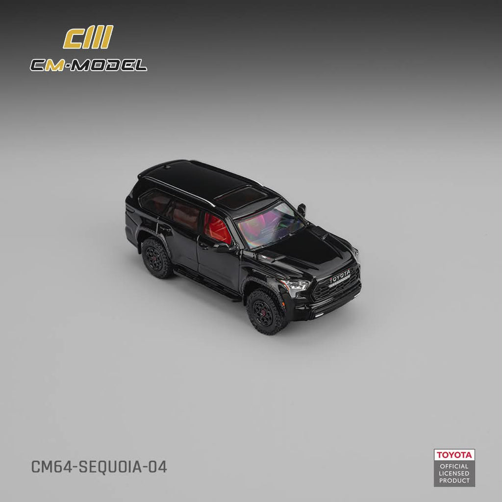 CM MODEL Toyota Sequoia Midnight Black