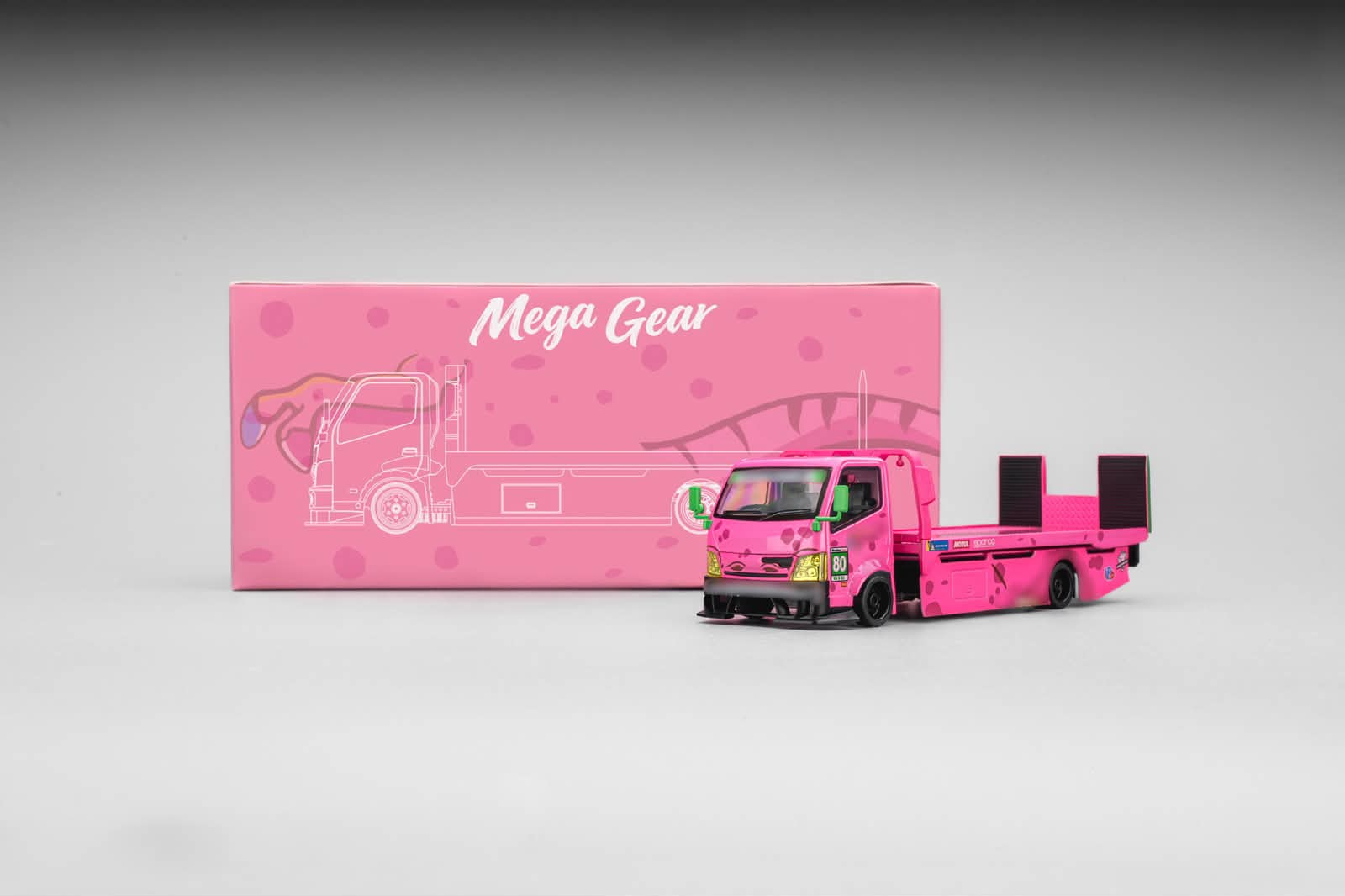 Mega Gear 1/64 H300 Flatbed Transport Trailer.