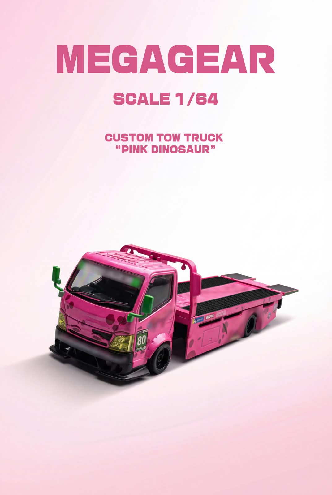Mega Gear 1/64 H300 Flatbed Transport Trailer.