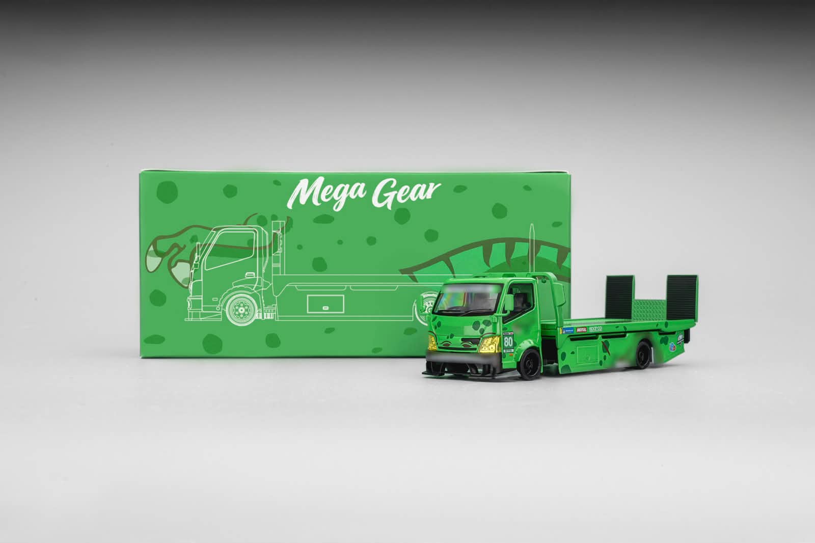 Mega Gear 1/64 H300 Flatbed Transport Trailer.