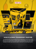 COOLCAR H300 flatbed transport trailer - Pikachu