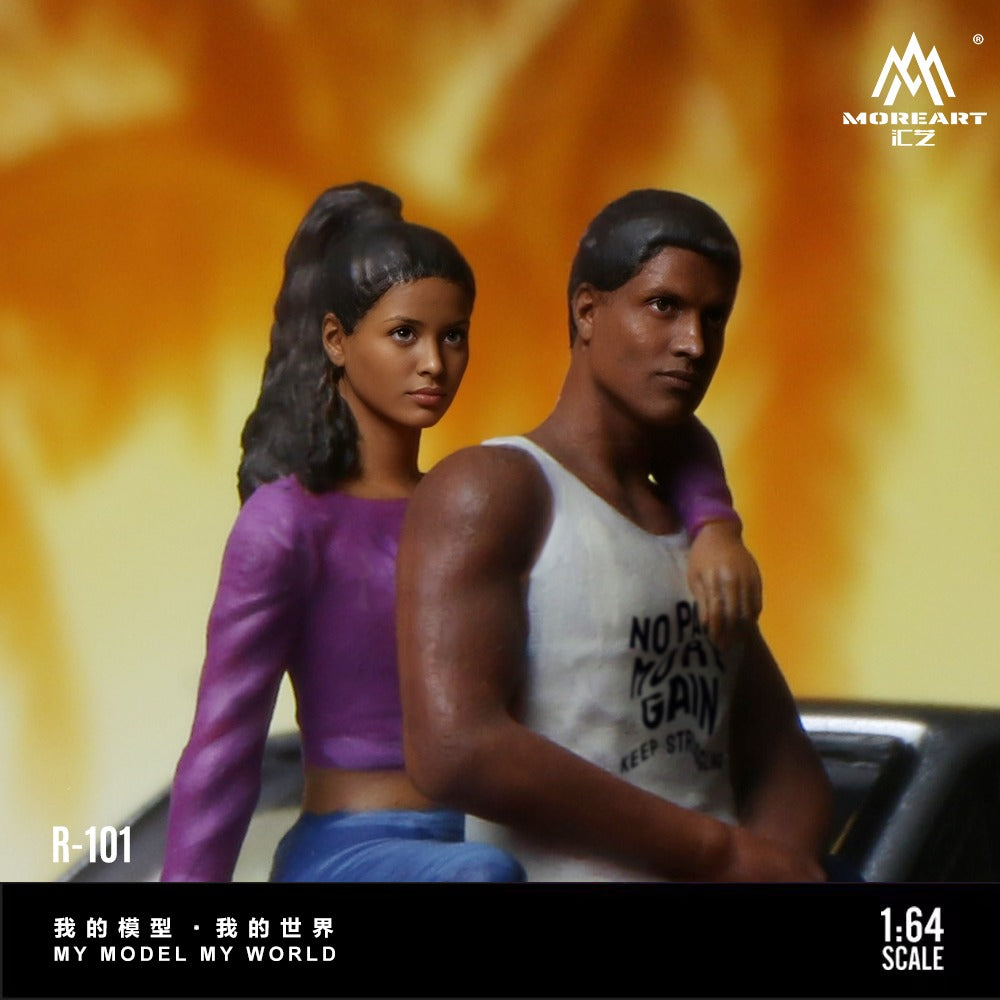MoreArt 1:64 GTA Couple Doll Set — Resin Model Pre-Order India