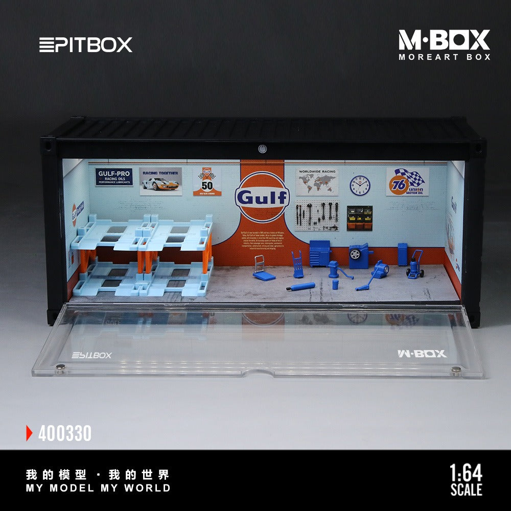 MBOX container model storage scene simulation model
