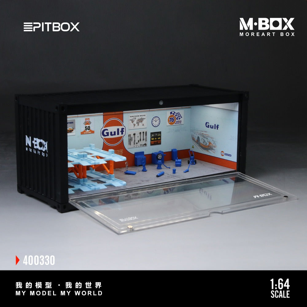 MBOX container model storage scene simulation model