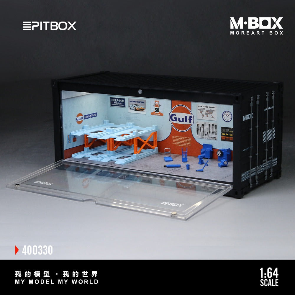 MBOX container model storage scene simulation model