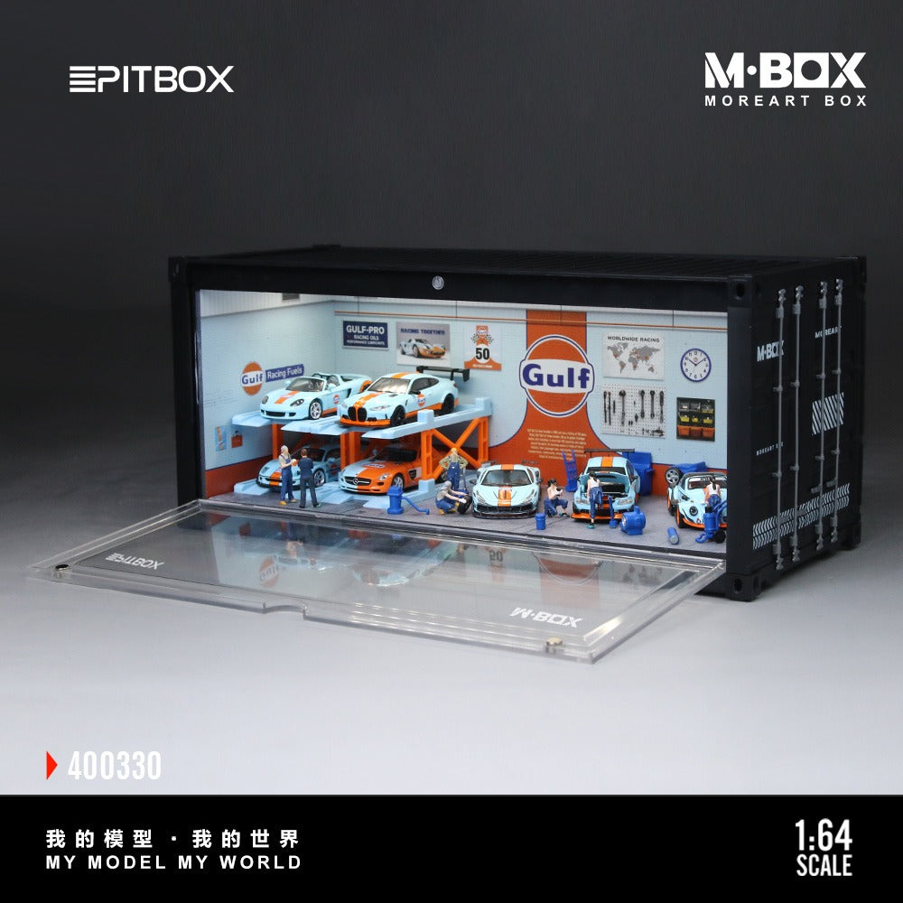 MBOX container model storage scene simulation model