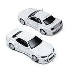 TimeMicro × PSC DESIGN 1:64 R34 "Smilodon" White Engineer Edition Realistic Alloy Car Model