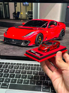 GLAMCRAFT 1/64 812C Full Open Diecast Model.