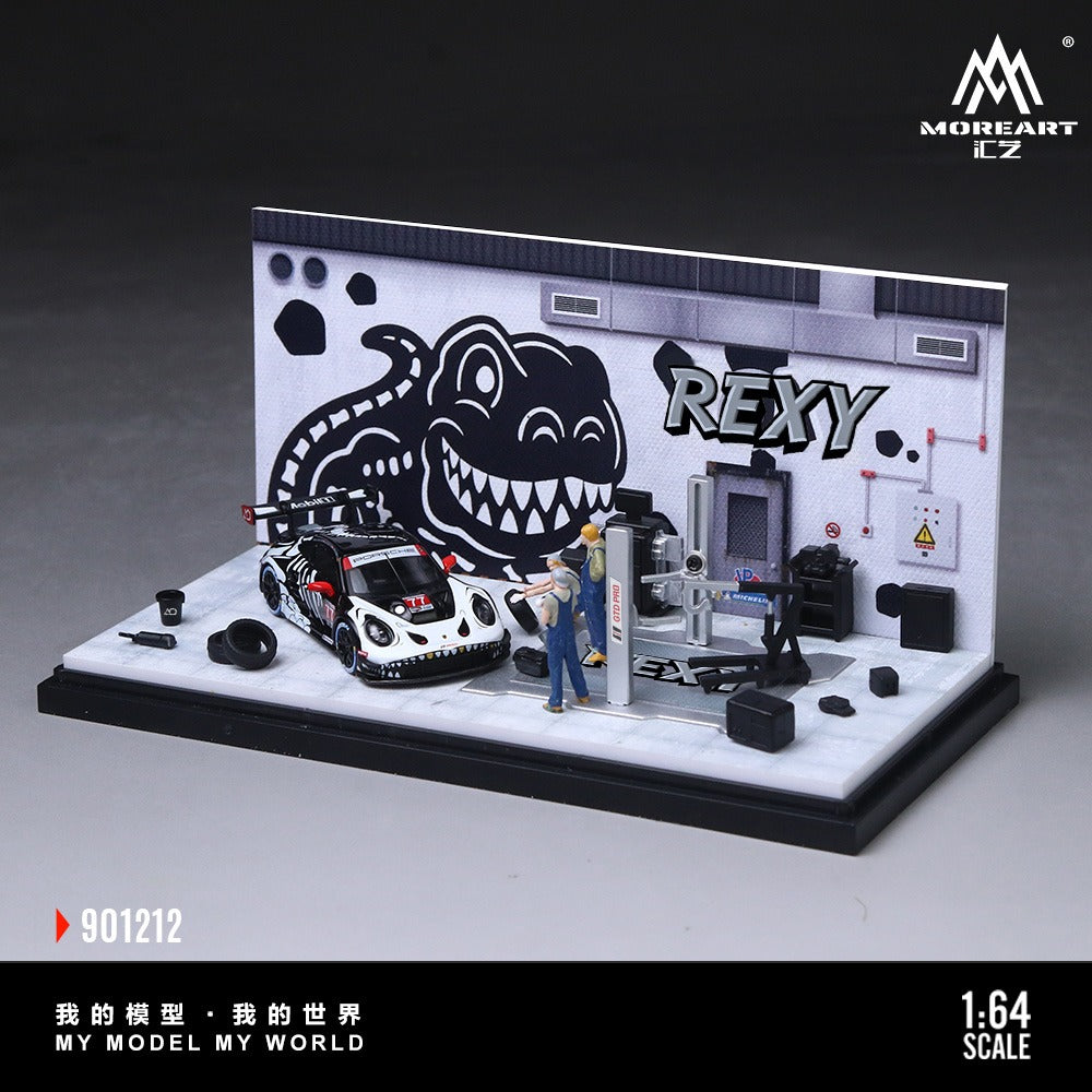 MoreArt 1:64 Dragon Painting Maintenance Room Scene — Diorama Pre-Order India