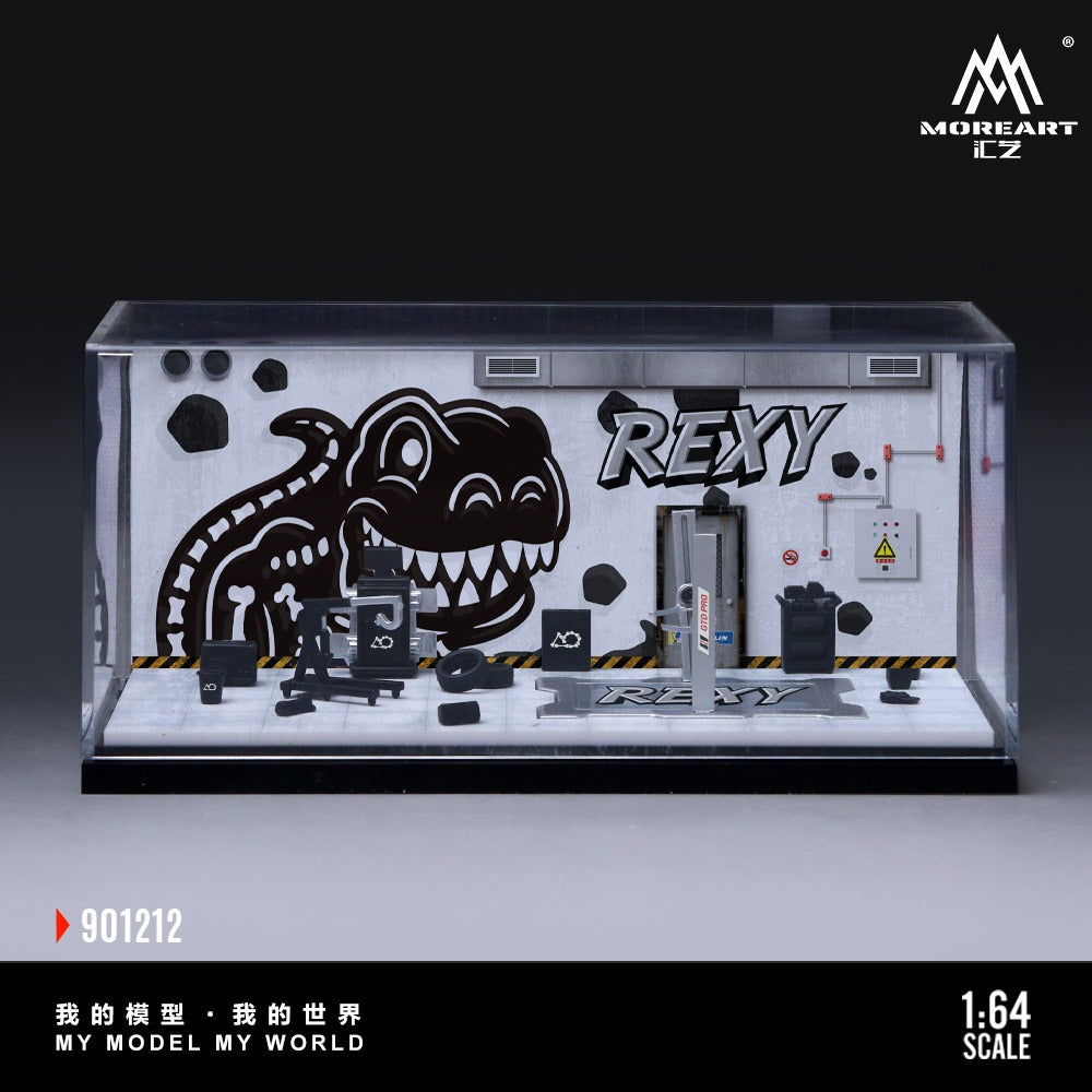 MoreArt 1:64 Dragon Painting Maintenance Room Scene — Diorama Pre-Order India