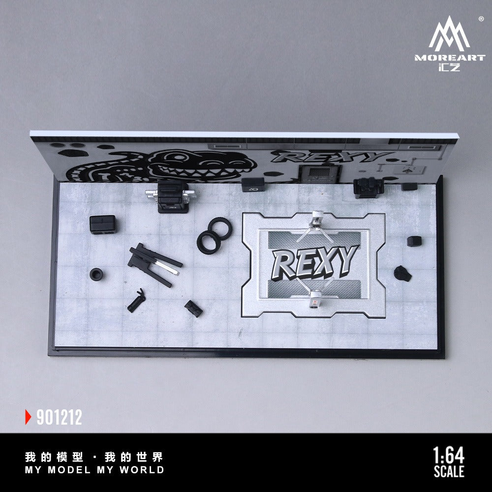 MoreArt 1:64 Dragon Painting Maintenance Room Scene — Diorama Pre-Order India