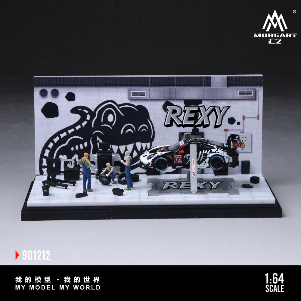 MoreArt 1:64 Dragon Painting Maintenance Room Scene — Diorama Pre-Order India