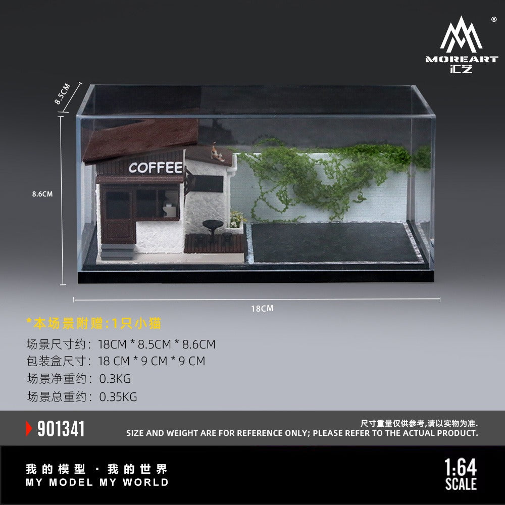 MoreArt 1:64 Coffee Shop Miniature Scene (MO901341)