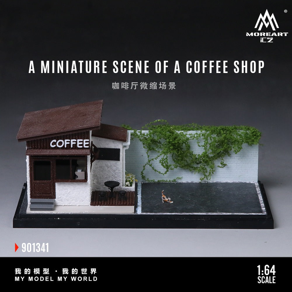 MoreArt 1:64 Coffee Shop Miniature Scene (MO901341)