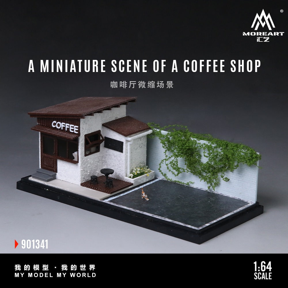 MoreArt 1:64 Coffee Shop Miniature Scene (MO901341)