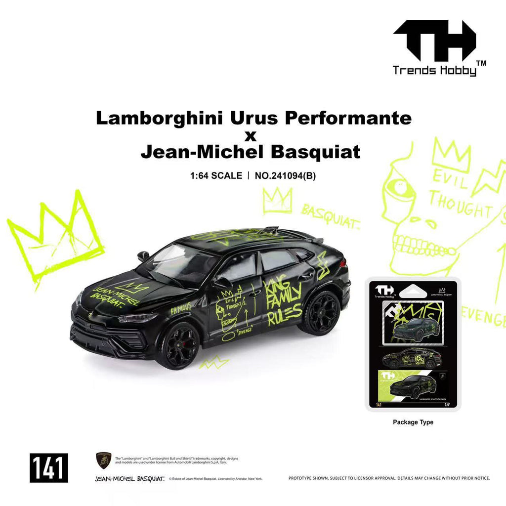 Trends Hobby Lamborghini Urus Performante x Jean-Michel Basquiat