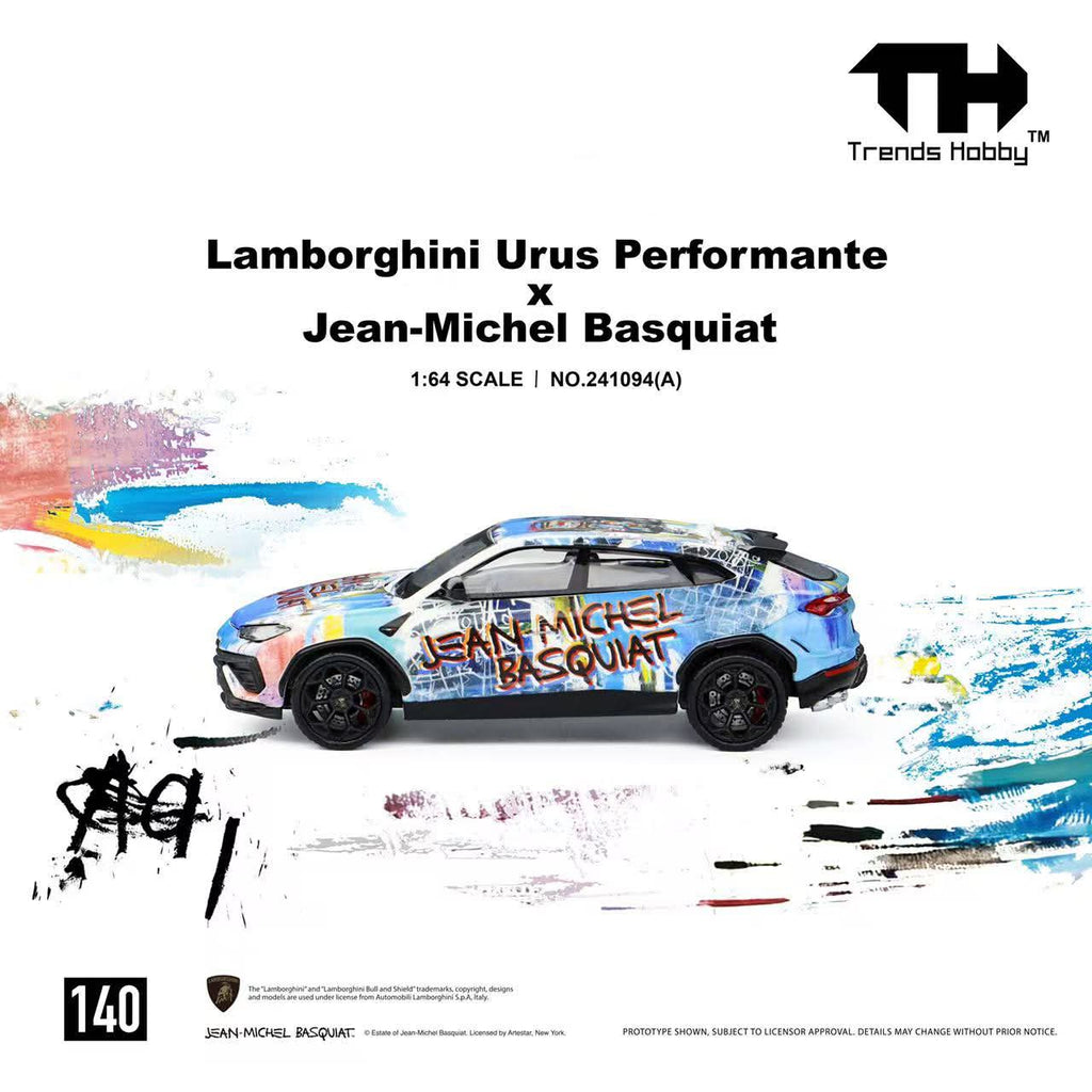 Trends Hobby Lamborghini Urus Performante x Jean-Michel Basquiat