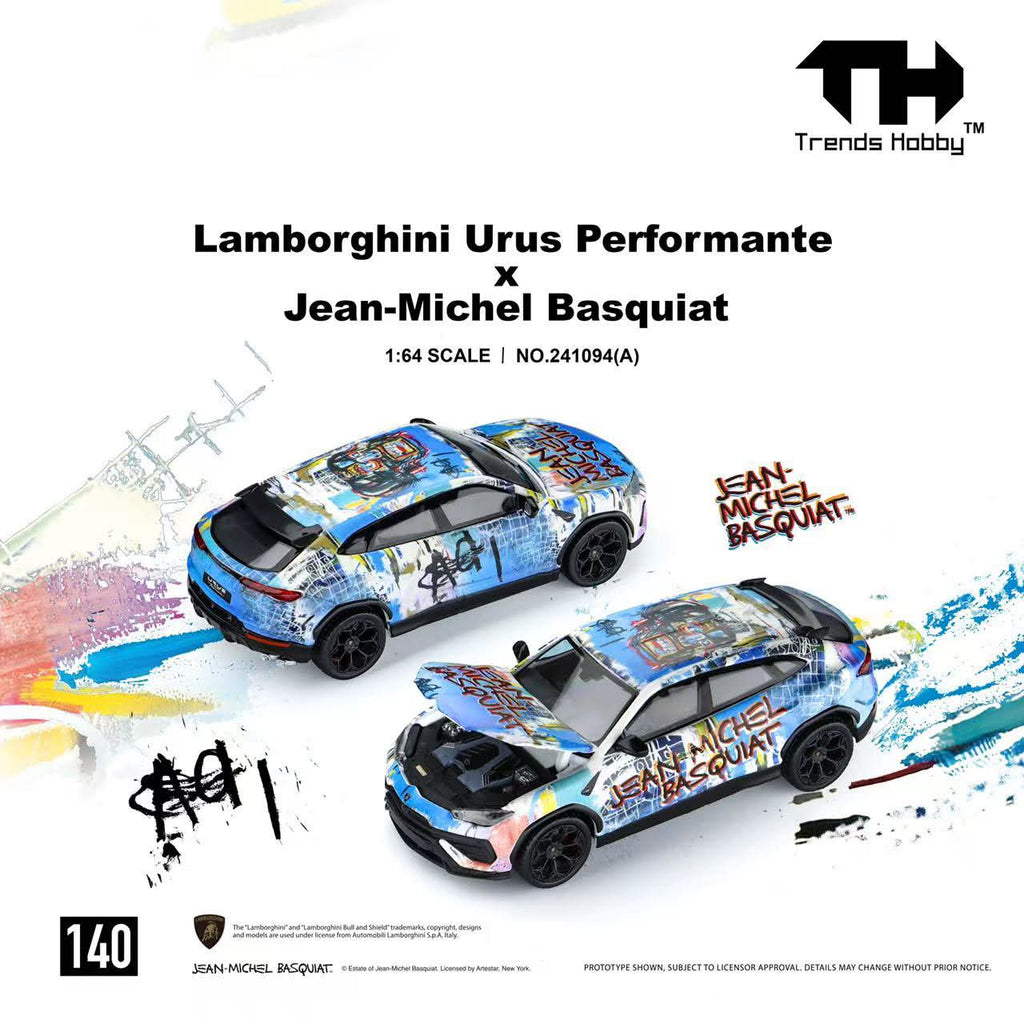Trends Hobby Lamborghini Urus Performante x Jean-Michel Basquiat
