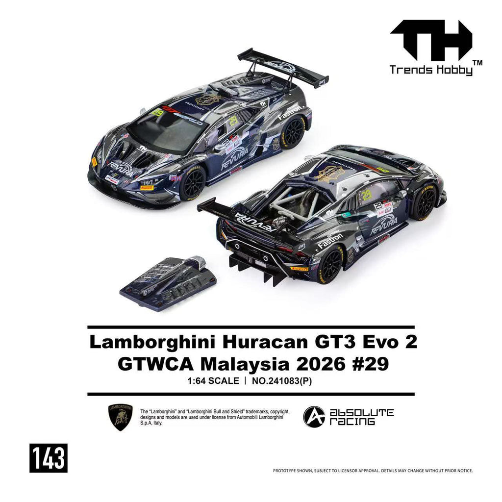Trends Hobby Lamborghini Huracan GT3 EVO2 - GTWCA 2026 #29