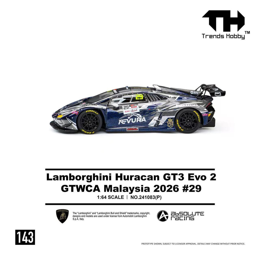 Trends Hobby Lamborghini Huracan GT3 EVO2 - GTWCA 2026 #29