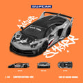 SUPCAR 1:64 Lamborghini GTEVO Shark Mouth Painted Realistic Alloy Car Model