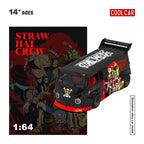 Cool Car 1:64 T1 One Piece Painting Alloy Car Model
