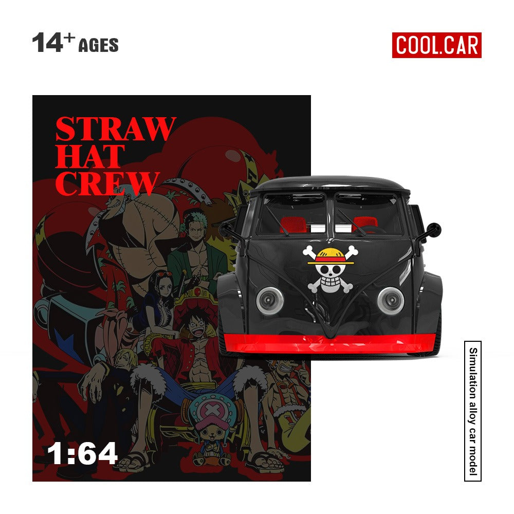 Cool Car 1:64 T1 One Piece Painting Alloy Car Model
