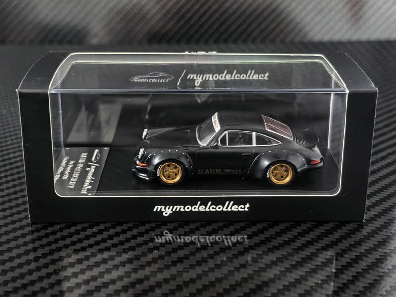 MC 1/64 RWB 930 Ducktail Wing  Matte Black Livery