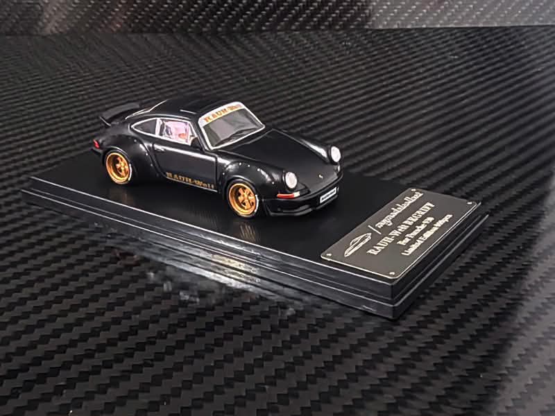 MC 1/64 RWB 930 Ducktail Wing  Matte Black Livery