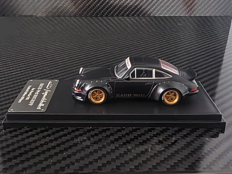 MC 1/64 RWB 930 Ducktail Wing  Matte Black Livery