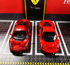 HG Model 1/64 Ferrari Prancing Horse 488 Pista Coupe Version Diecast Model.