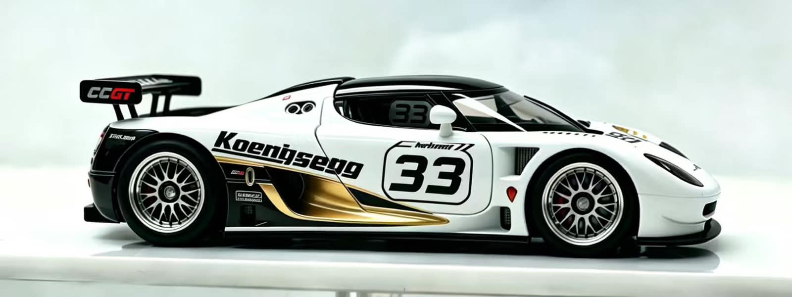 Autobots model 1/64 Koenigsegg CCGT Diecast Model.