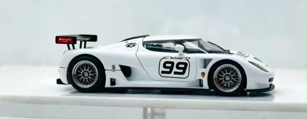 Autobots model 1/64 Koenigsegg CCGT Diecast Model.