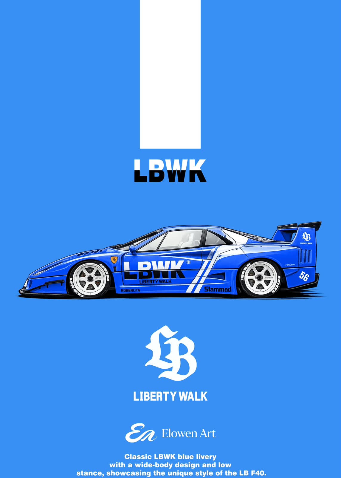Elowen Art × Ferrari F40(LBWK)