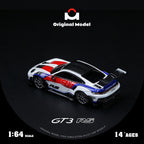 Original Model 1/64 992 GT3 RS Red and Blue Embroidery